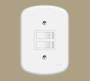 Imagem de Interruptor Duplo Simples 4x2 Fame 10a
