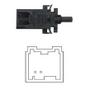 Imagem de Interruptor embreagem onix cobalt spin prisma sonic tracker