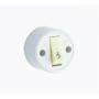Imagem de Interruptor Externo Fame Redondo Cinza 1 Campainha