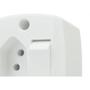 Imagem de Interruptor Externo Ilumi Retangular Branco 1 Simples+Tomada 10A 16544Pct - Kit C/10