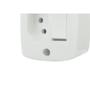 Imagem de Interruptor Externo Ilumi Retangular Branco 1 Simples+Tomada 10A 16544Pct - Kit C/10
