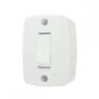 Imagem de Interruptor Externo Ilumi Retangular Branco 16553 ./ Kit Com 10 Peças