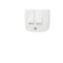 Imagem de Interruptor Externo Ilumi Retangular Branco 2 Simples Com 1Peca  16562