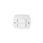 Imagem de Interruptor Externo Ilumi Retangular Branco 2 Simples Com 1Peca  16562