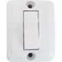 Imagem de Interruptor Externo Lorenzetti Retangular Branco 1063-B-N