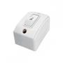 Imagem de Interruptor Externo Perlex Retangular 1 Campainha Branca 175Brc/10 - Kit C/10