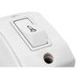 Imagem de Interruptor Externo Perlex Retangular 1 Campainha Branca 175Brc/10 - Kit C/10