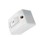 Imagem de Interruptor Externo Perlex Retangular 1 Campainha Branca 175Brc/10 - Kit C/10