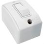 Imagem de Interruptor Externo Perlex Retangular 1 Paralelo Brnaco 171Brc/10 - Kit C/10