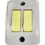Imagem de Interruptor Externo Perlex Reto 2 Simples 182