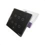 Imagem de Interruptor Intel. Touch 4X4 6 Botões Ekaza  Wifi+BLE+RF433