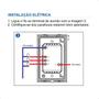 Imagem de Interruptor Intelig Zigbee Tecla Física 4X2 2Botões - Preto