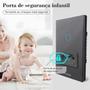 Imagem de Interruptor Inteligente COIBEU WiFi com Painel de Vidro  1 Interruptor e 1 Tomada, Compatível com Tuya, Alexa e Google