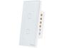 Imagem de Interruptor Inteligente de Iluminação EWS 1002  - Touch Smart Intelbras Wi-Fi compatível com Alexa