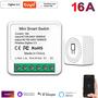 Imagem de Interruptor Inteligente Wi-Fi Mini 16A - Controle Remoto via Alexa