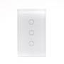 Imagem de Interruptor Inteligente Wi-fi Vess Touch 4x2 - 3 Teclas