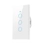 Imagem de Interruptor Inteligente Wi-Fi/Zigbee 1 a 4 Gangs - Sem Fio Neutro - Controle de Luz LED