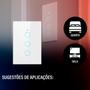 Imagem de Interruptor Inteligente Wifi 3 Botões Touch Avant Neo Alexa Google Assistant