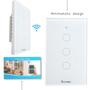 Imagem de Interruptor Inteligente WiFi, Smart Sem Fio Multifuncional 1 a 4 Botões Compatível Com Alexa Google