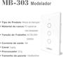 Imagem de Interruptor Inteligente WiFi, Smart Sem Fio Multifuncional 3 botões (MB303 com neutro) Compatível Com Alexa Google