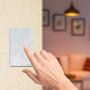 Imagem de Interruptor Inteligente Wifi Smarteck - 2 Botões - Branco