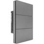 Imagem de Interruptor Inteligente Zigbee Full Switch 3 TeclaS Cinza Novadigital - SA-3
