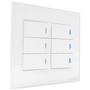 Imagem de Interruptor Inteligente Zigbee Novadigital 4x4 6 Teclas Físicas Compatível com Alexa Google Tuya