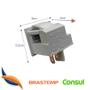 Imagem de Interruptor Lâmpada Refrigerador Brastemp Consul Branco  / 326051258