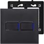 Imagem de Interruptor Paralelo 4x4 Preto 2 Teclas Pial Plus+ Legrand Com Led