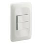 Imagem de Interruptor Paralelo e Simples 2 Teclas Lorezentti Zuli LZX102 Legrand Com Suporte 4x2