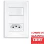 Imagem de Interruptor Paralelo Three Way 16A e Tomada Padrão 2P+T 10A Com Placa Evidence FAME
