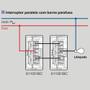 Imagem de Interruptor Paralelo Three Way PIAL Plus+ Legrand Com Led