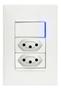 Imagem de Interruptor Pial Legrand Led Com Tomada Dupla 10a + Espelho