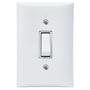Imagem de Interruptor Simples 1 Tecla 10A Com Placa Espelho Branco