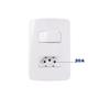 Imagem de Interruptor simples 10A + tomada 2P+ T 20A B3 - Margirius