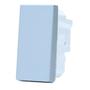 Imagem de Interruptor Simples c/ LED 10A Prata N1101.3 PR, Linha Unno Life, ABB