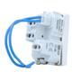 Imagem de Interruptor Simples c/ LED 10A Prata N1101.3 PR, Linha Unno Life, ABB