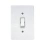 Imagem de Interruptor Simples Conjunto 1 tecla 10A  Placa 4x2 Branco - veltra