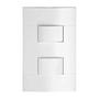 Imagem de Interruptor Simples Duplo 4x2 Branca Lunare Prm43141 