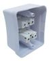 Imagem de Interruptor Simples+tomada 2p+t 10a Sobrepor Ref.1430601 Flp
