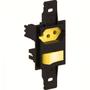 Imagem de Interruptor simples + Tomada 2P+T  250V~ Preto Linha Tradicional Klin Weg