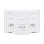Imagem de Interruptor Smart AGL KS825, Wi-Fi, Bivolt, Tomada e Interruptor Tecla, Branco - 1106166