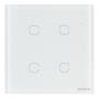Imagem de Interruptor Smart Inteligente Wifi  Touch Branco Ews 1004 Intelbras