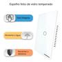 Imagem de Interruptor  smart Touch 1 Botoes zigbee Preto  nova Digital