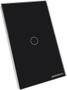Imagem de Interruptor  smart Touch 1 Botoes zigbee Preto  nova Digital