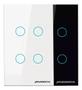 Imagem de Interruptor  smart Touch 4 Botoes zigbee Preto  nova Digital