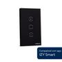 Imagem de Interruptor Smart Wi-fi Touch Dimmer Ews 1101 Preto 4850009