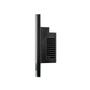 Imagem de Interruptor smart wifi 6 teclas touch frente de vidro ews 1006 preto intelbras