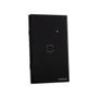 Imagem de Interruptor SMART Zigbee Touch 1 Preto EZS 1001 4850053
