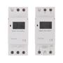 Imagem de Interruptor Temporizador Digital Programável De 7 Dias Com Controle De Relé 220V 230V 8A 10A 16A